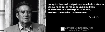 La arquitectura Octavio Paz