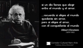 Entre el amor y el mundo Albert Einstein